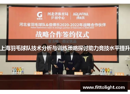 上海羽毛球队技术分析与训练策略探讨助力竞技水平提升